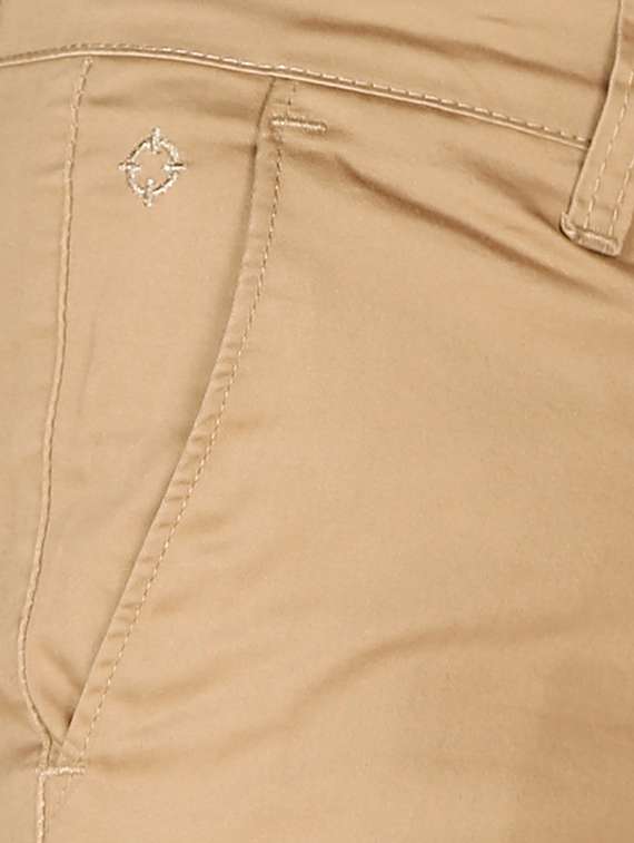 beige cotton chinos - 12788607 -  Standard Image - 3