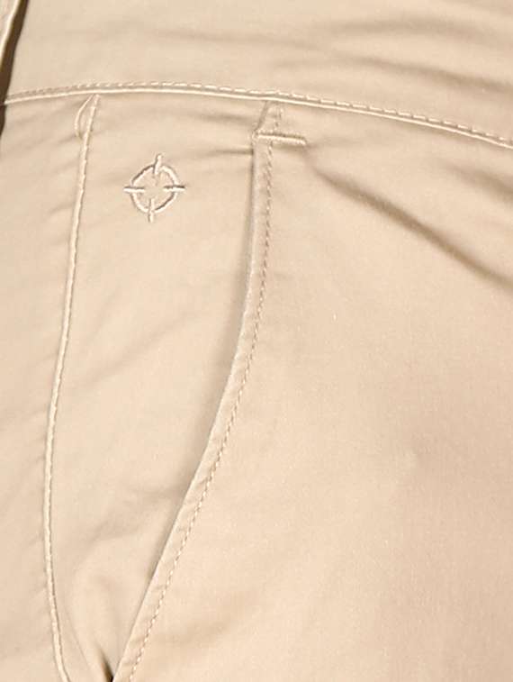 Beige Cotton Chinos - 12788610 -  Standard Image - 3