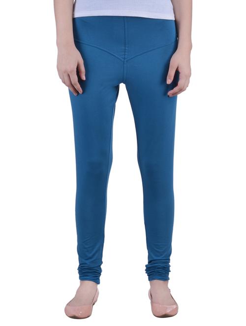 blue cotton leggings - 12792227 - Standard Image - 0