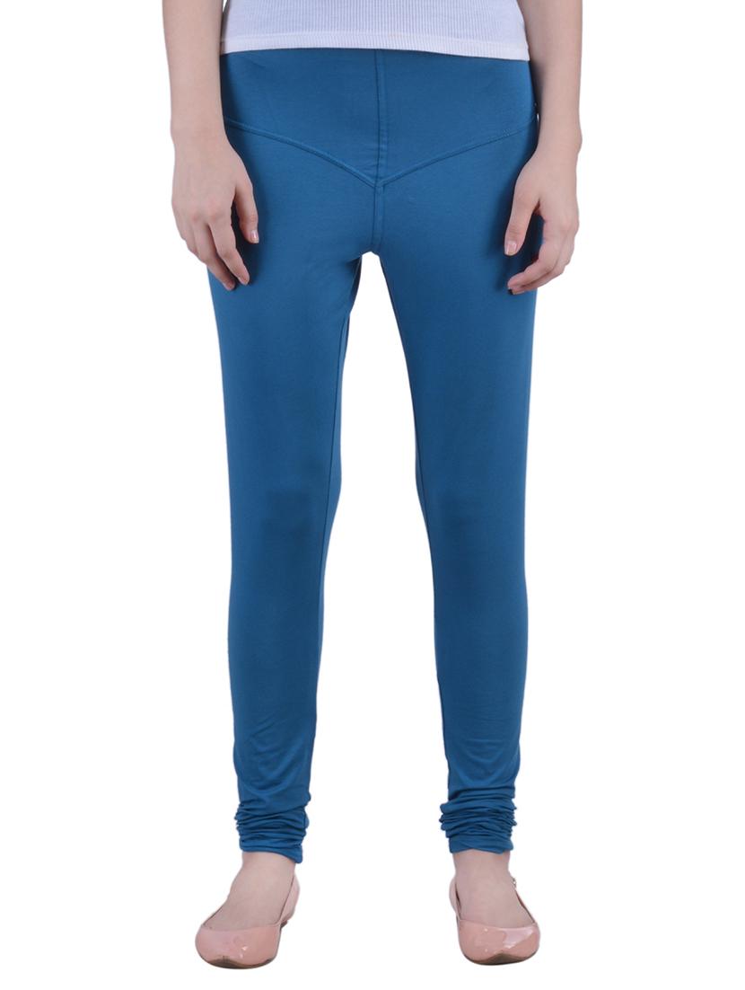 blue cotton leggings - 12792227 - Zoom Image - 0