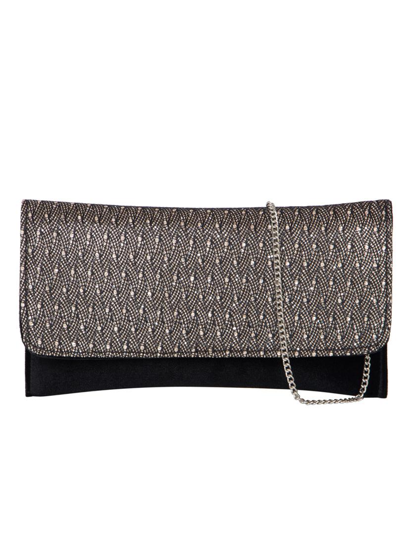 black velvet clutch - 12792385 - Zoom Image - 0