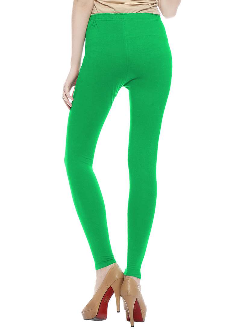 set of 2 multi colored cotton leggings - 12797661 - Standard Image - 3