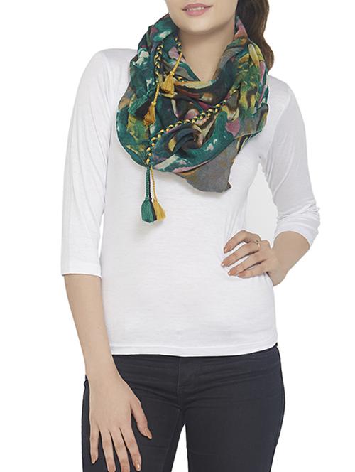 women's abstract print stole - 12798167 - Standard Image - 0