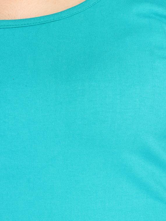 light blue cotton regular top - 12799973 - Standard Image - 3