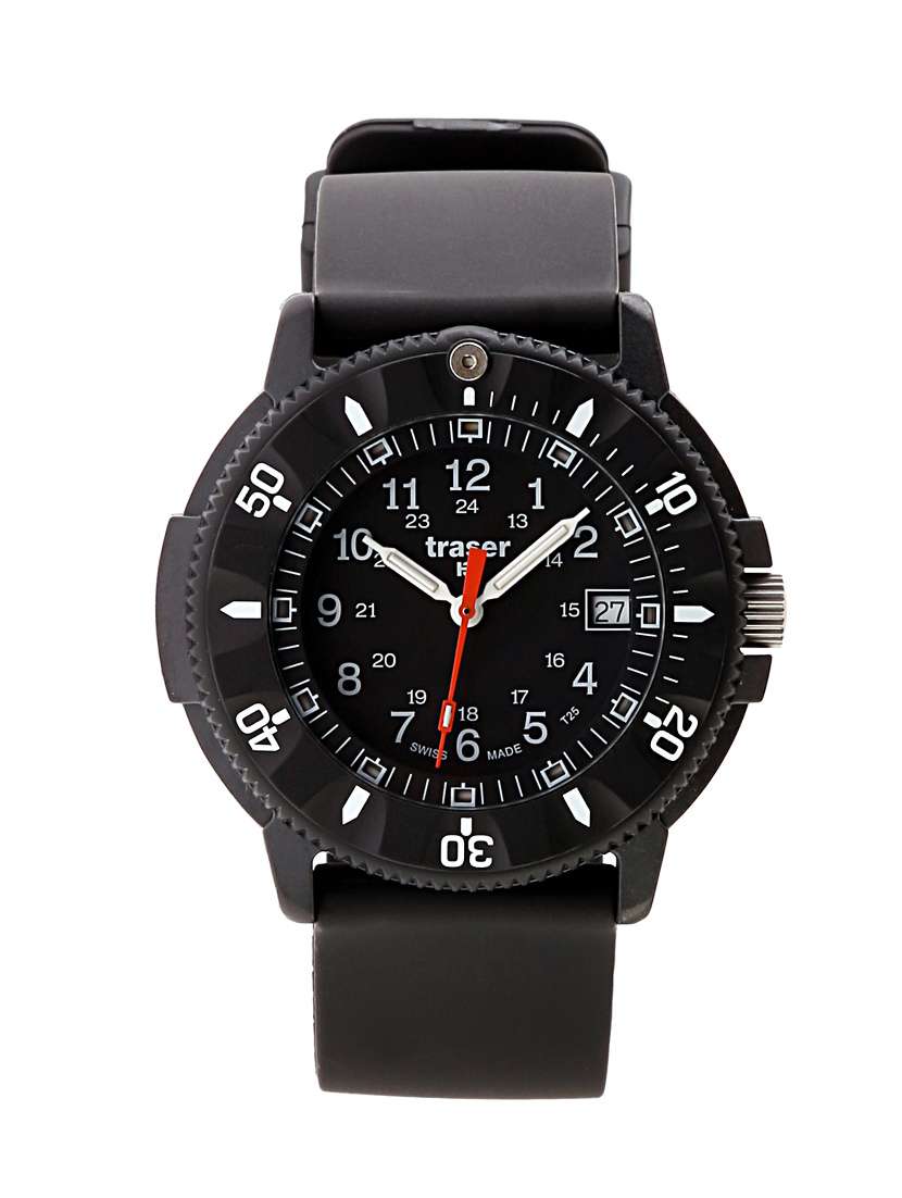 Buy online Traser H3 P 6508 Code Blue Watch With Silicone Strap 