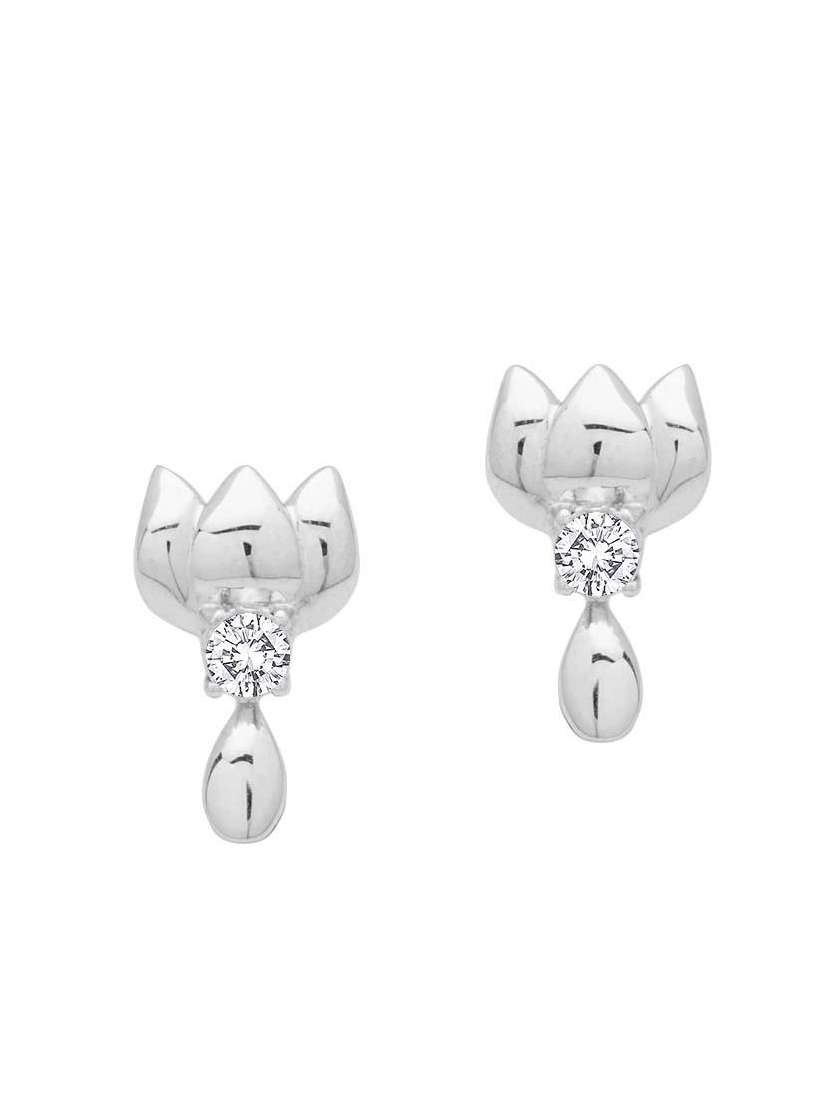 silver studs earrings