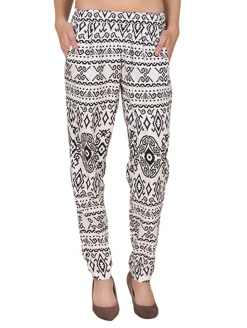 monochrome polyester pleated trouser - 12815509 -  Standard Image - 0