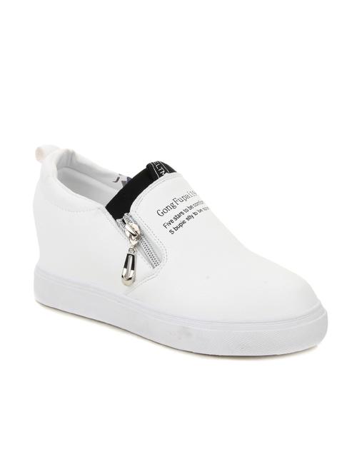 white canvas casual shoes - 12815532 - Standard Image - 0