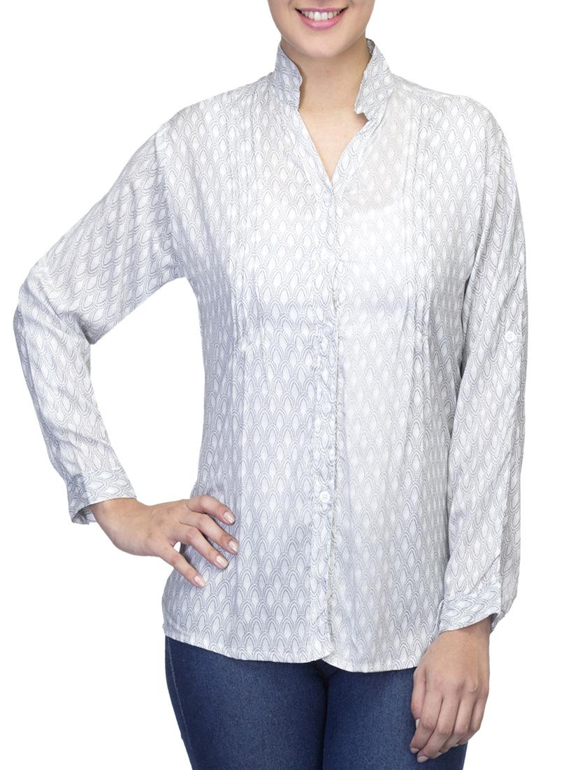 white cotton regular shirt - 12815790 - Zoom Image - 0