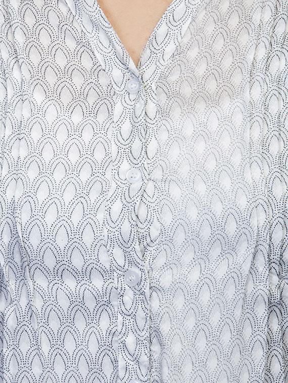white cotton regular shirt - 12815790 - Standard Image - 3