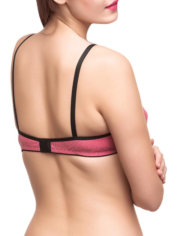 set of 3 pink hosiery bras - 12827844 - Standard Image - 3