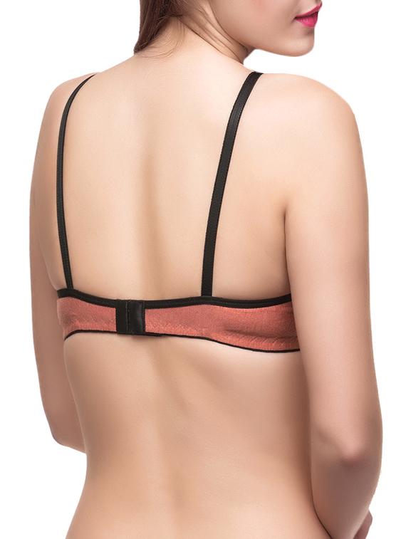 set of 2 orange hosiery bras - 12827860 - Standard Image - 3