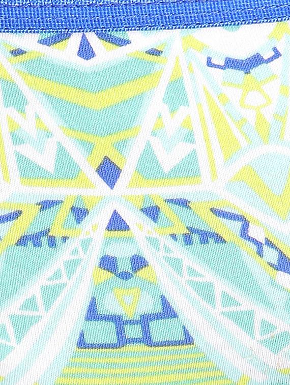 green printed cotton hipster panty - 12832934 - Standard Image - 3
