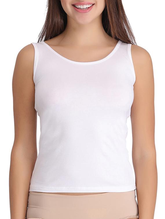 white cotton camisole - 12832962 - Zoom Image - 0