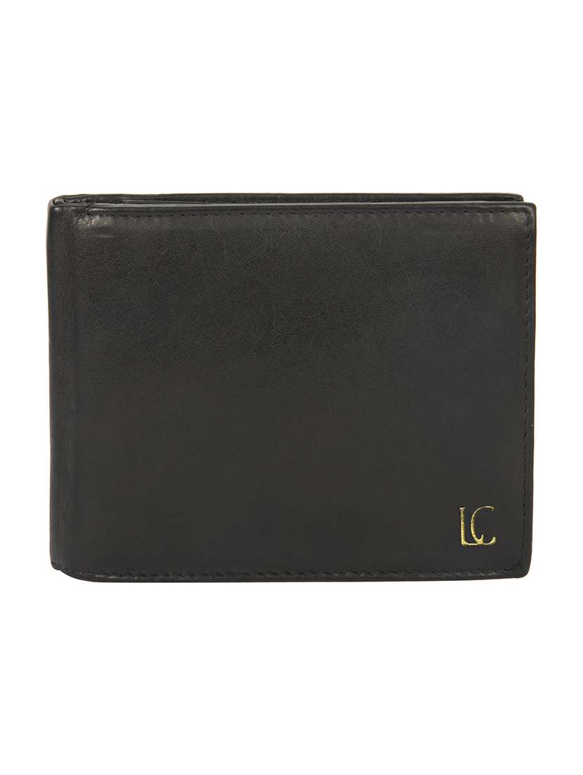 black leather wallet