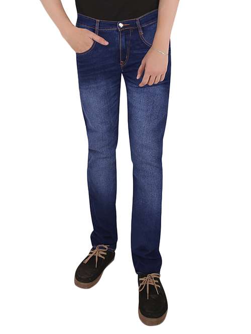mens slim fit plain jeans - 12853912 -  Standard Image - 0