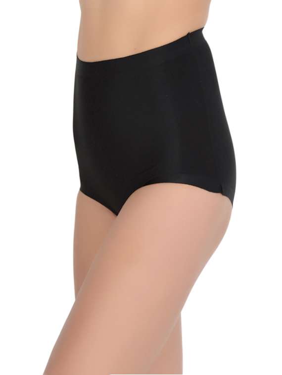 Black Nylon Shaper Brief Shapewear