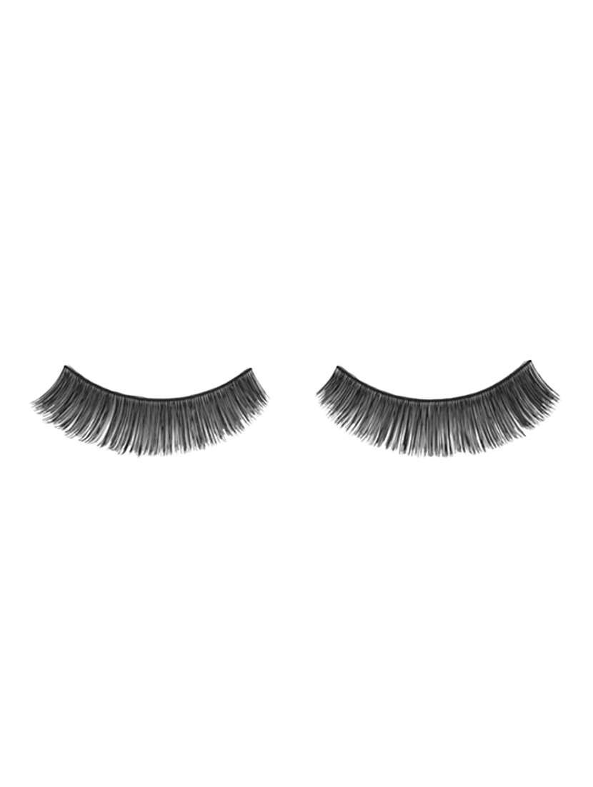 glamgals hollywood-u.s.a stylish black soft thick reusable false eye lashes for women