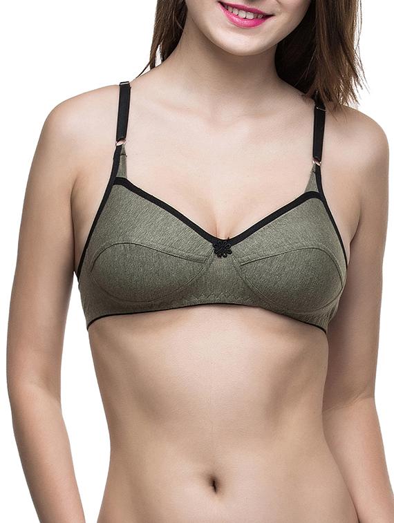 green hosery bra - 12894552 -  Zoom Image - 0