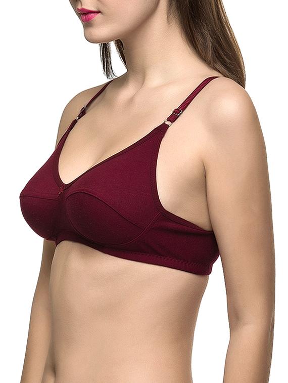 set of 3 floral patch bra - 12894559 - Standard Image - 5