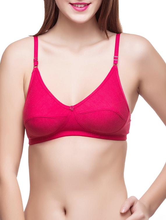 set of 3 floral patch bra - 12894564 - Standard Image - 5