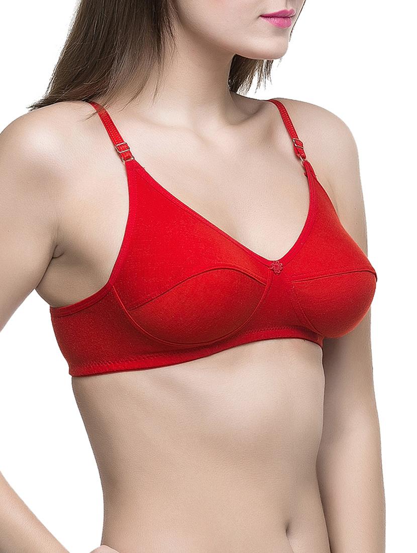 set of 3 floral patch bra - 12894661 - Standard Image - 5