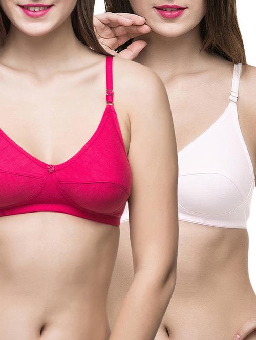 set of 2 floral patch bra  - 12894694 -  Standard Image - 0