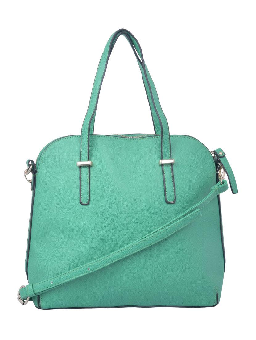 turquoise green leatherette handbag - 12895111 -  Zoom Image - 0
