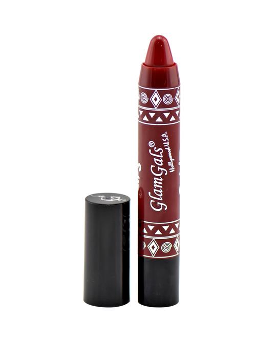 glamgals hollywood-u.s.a 24/7 lip color long lasting moisturising kissproof lipstick pencil,maroon,3.7g - 12901863 -  Standard Image - 0