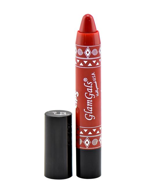 glamgals hollywood-u.s.a 24/7 lip color long lasting moisturising kissproof lipstick pencil,red,3.7g - 12901868 -  Standard Image - 0