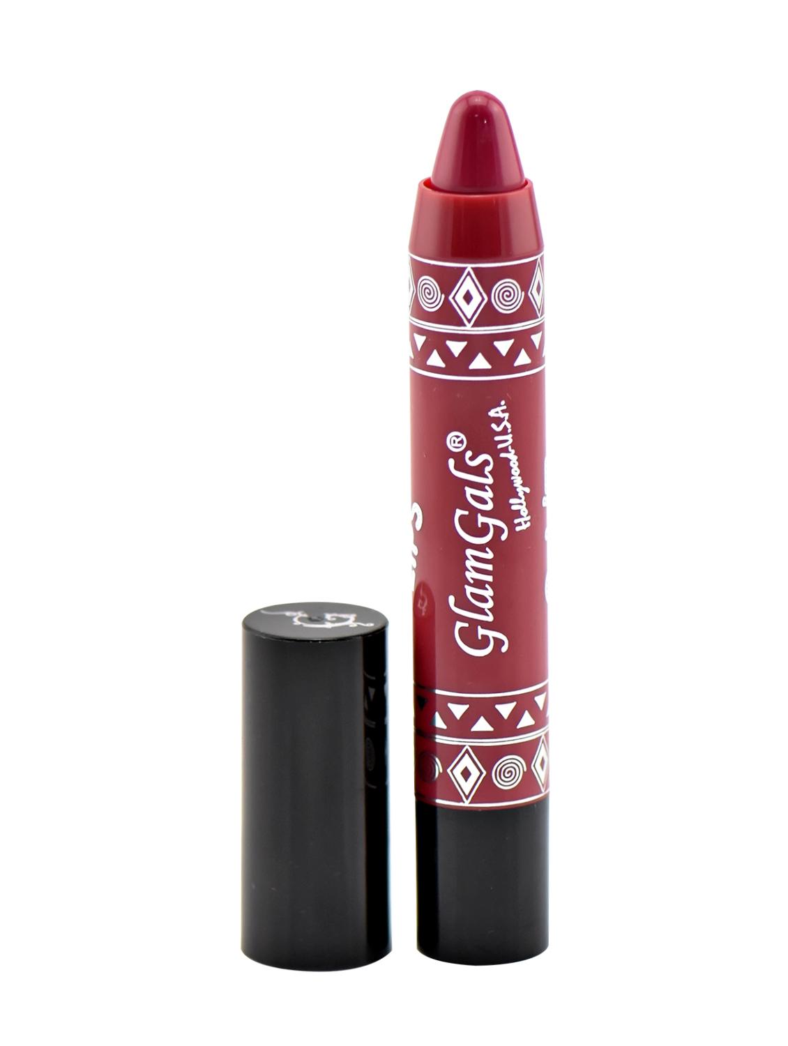 glamgals hollywood-u.s.a 24/7 lip color long lasting moisturising kissproof lipstick pencil,maroon,3.7g - 12901871 - Zoom Image - 0