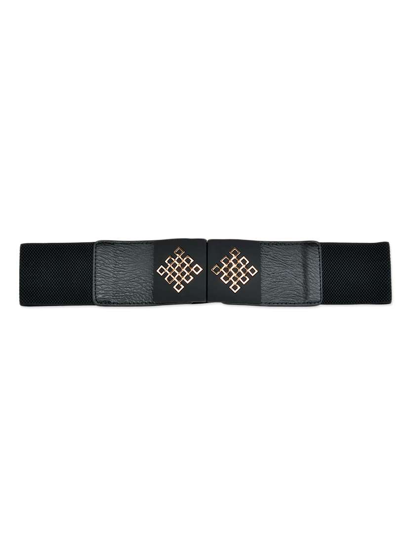 black canvas waist belt