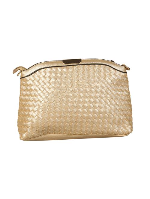 gold polyester sling bag - 12905428 -  Standard Image - 0