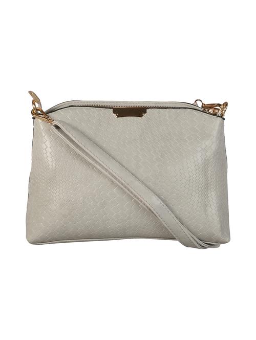 grey polyester sling bag - 12905429 -  Standard Image - 0