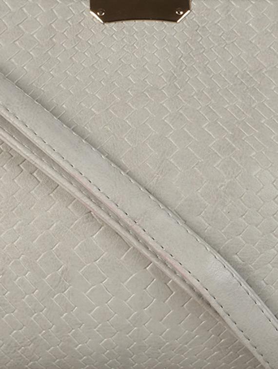 grey polyester sling bag - 12905429 - Standard Image - 3