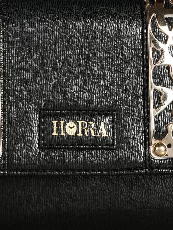 black leatherette sling bag - 12906286 - Standard Image - 3
