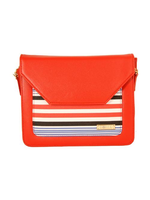 red leatherette sling bag - 12906297 -  Standard Image - 0