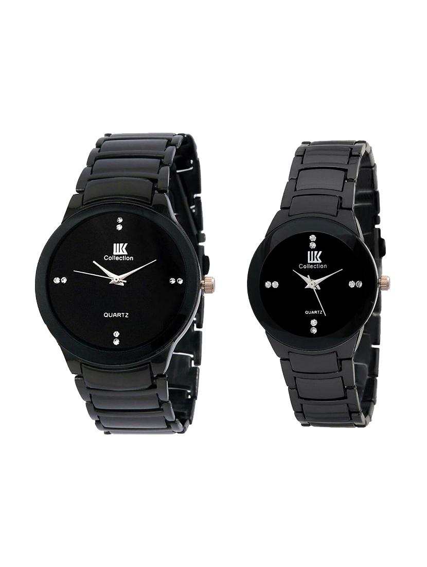 round dial analog couple watch 31