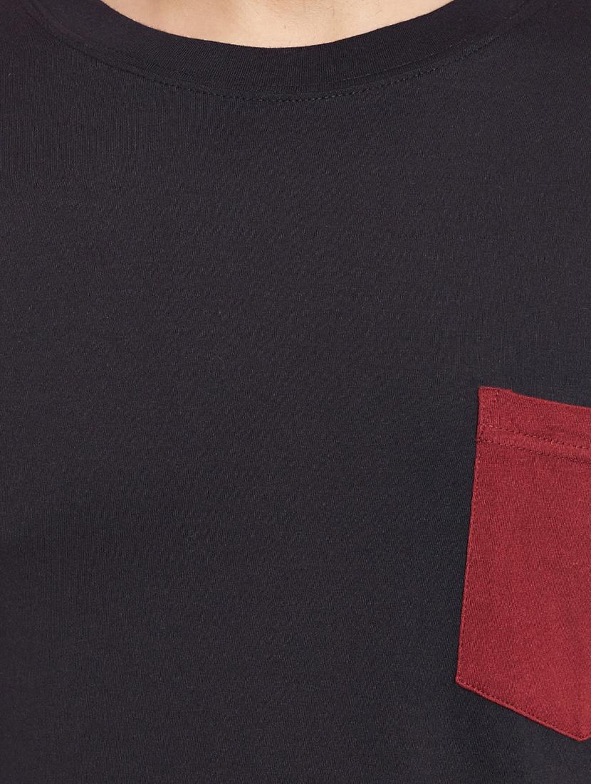 colour block cotton t-shirt - 12914108 - Standard Image - 3