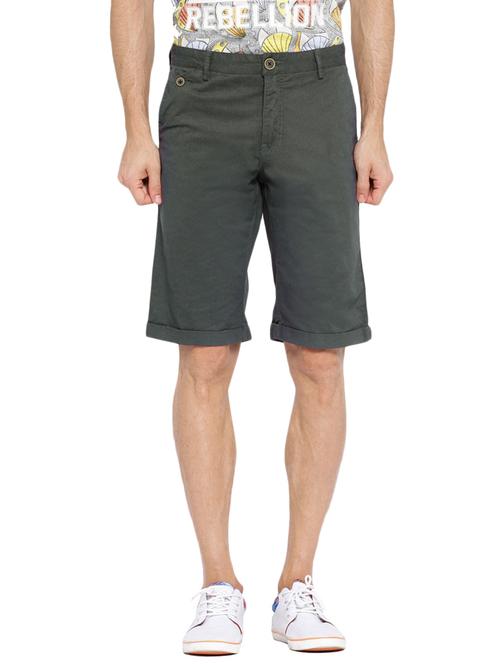 grey cotton short - 12914481 - Standard Image - 0