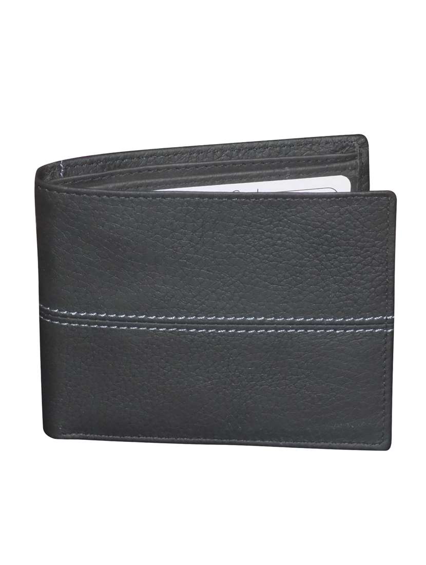 black leather wallet