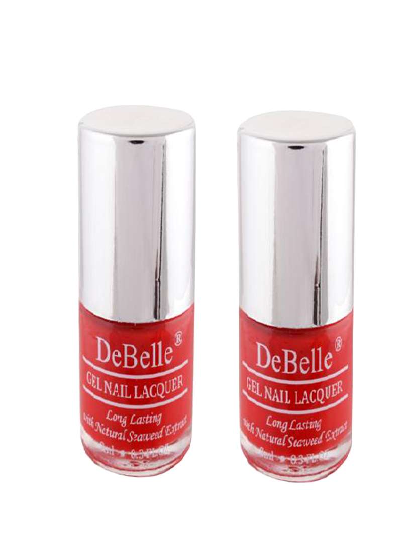 DeBelle Nail Polish Combo of 2 (Red)
