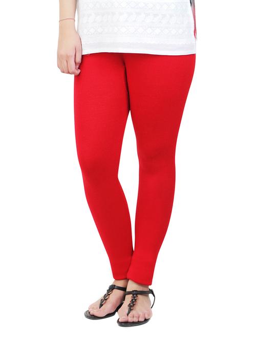 red woollen legging - 12918459 - Standard Image - 0