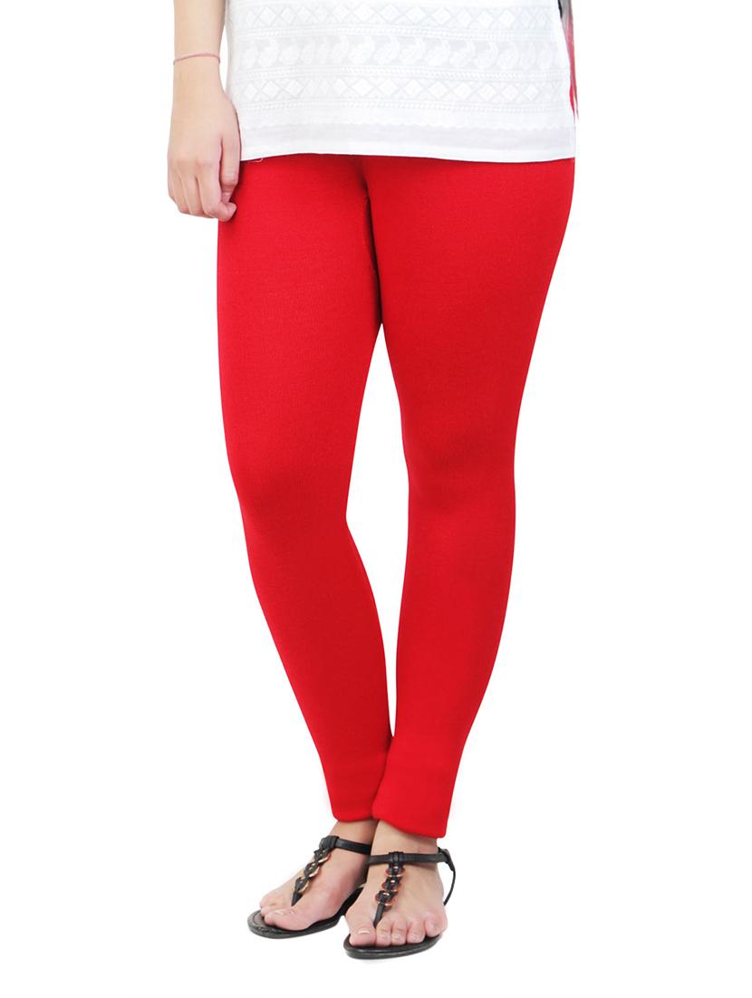 red woollen legging - 12918459 - Zoom Image - 0