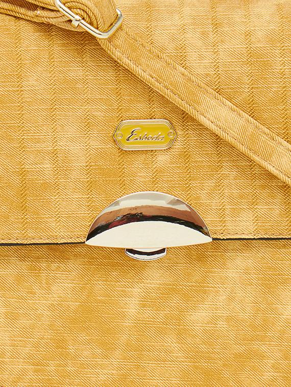 yellow synthetic leather sling bag - 12929472 - Standard Image - 3
