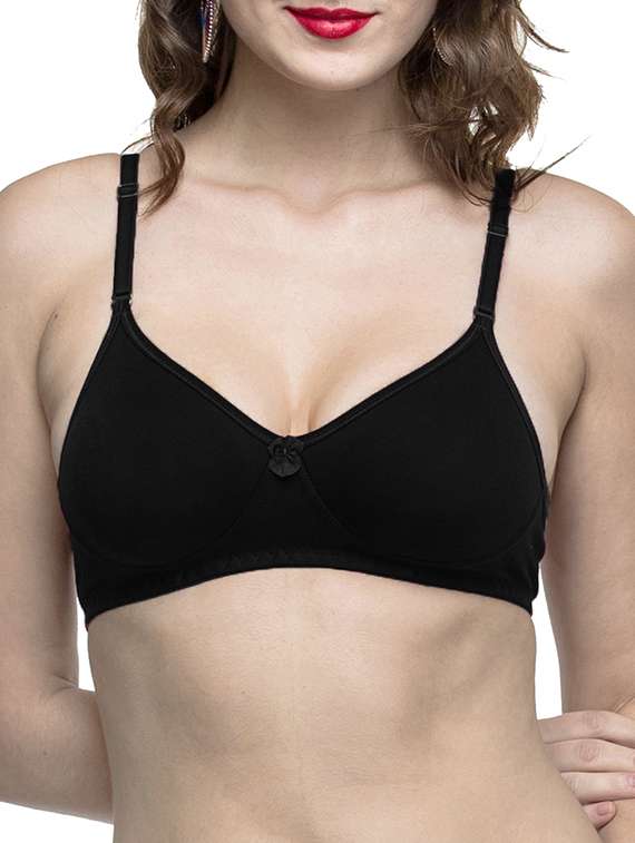 black hosery bra - 12932112 - Zoom Image - 0