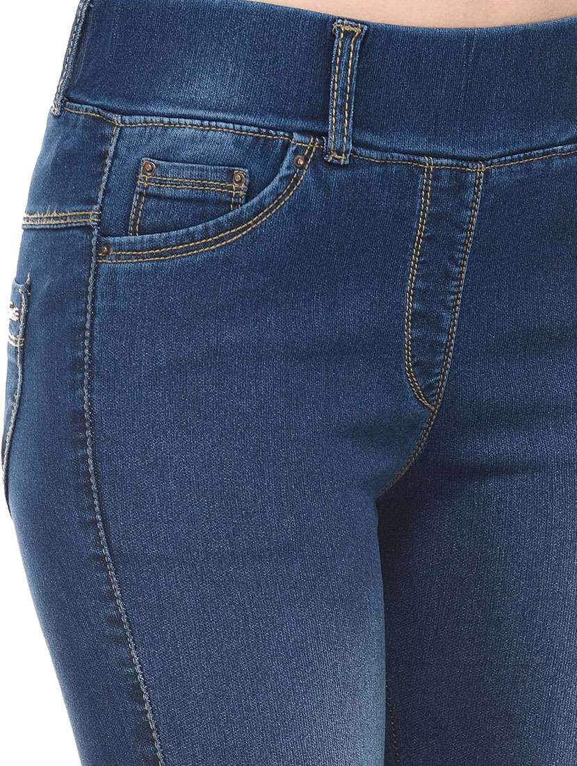 dark blue denim jeggings - 12954070 -  Standard Image - 3