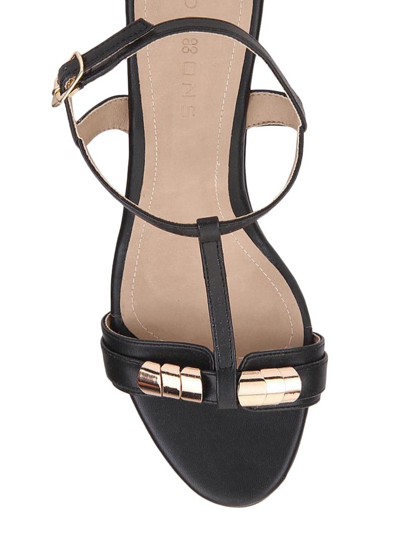 martina embellished wedge with strap - 12960531 - Standard Image - 3