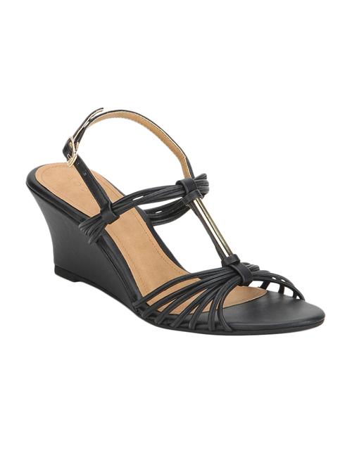 tubular strappy wedges - 12960533 - Standard Image - 0