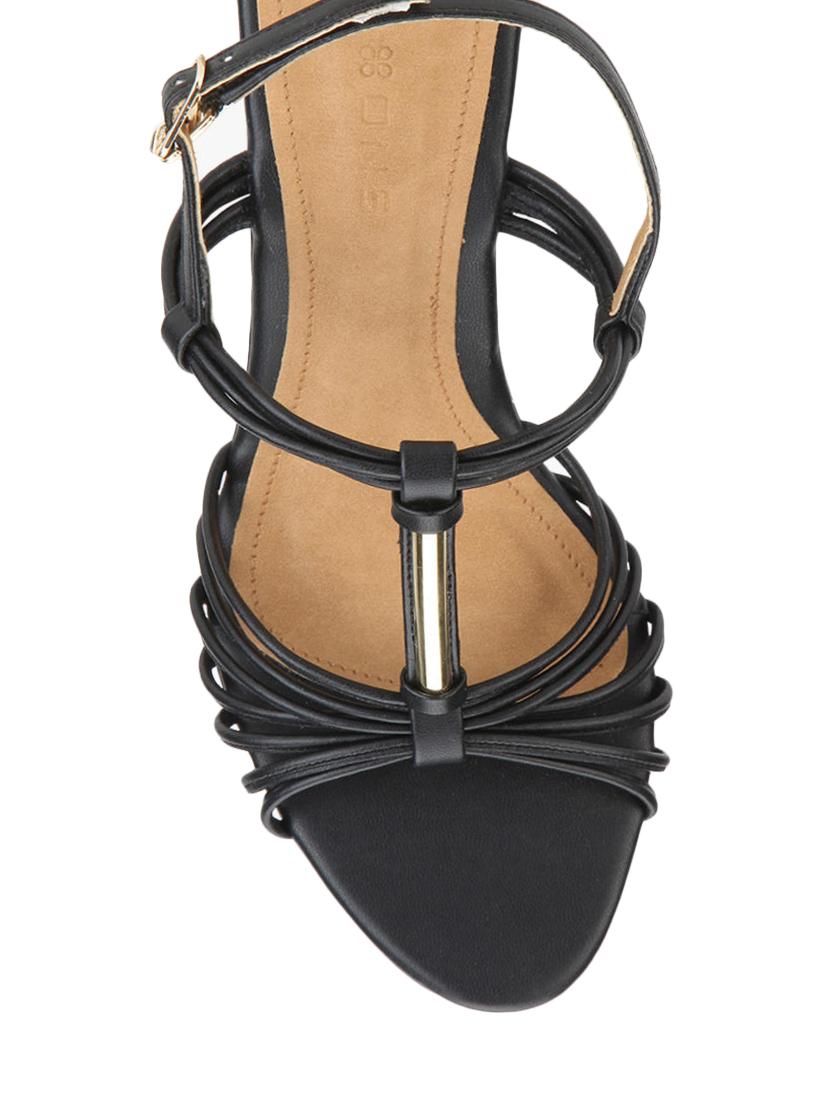 tubular strappy wedges - 12960533 - Standard Image - 3